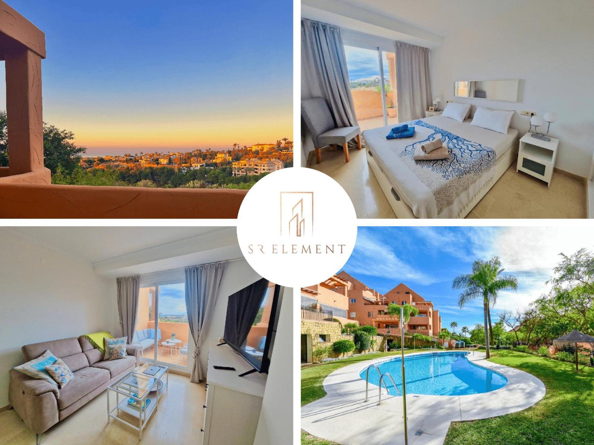 Apartament Sr Santa Maria Golf Marbella With Sea Views Zewnętrze zdjęcie
